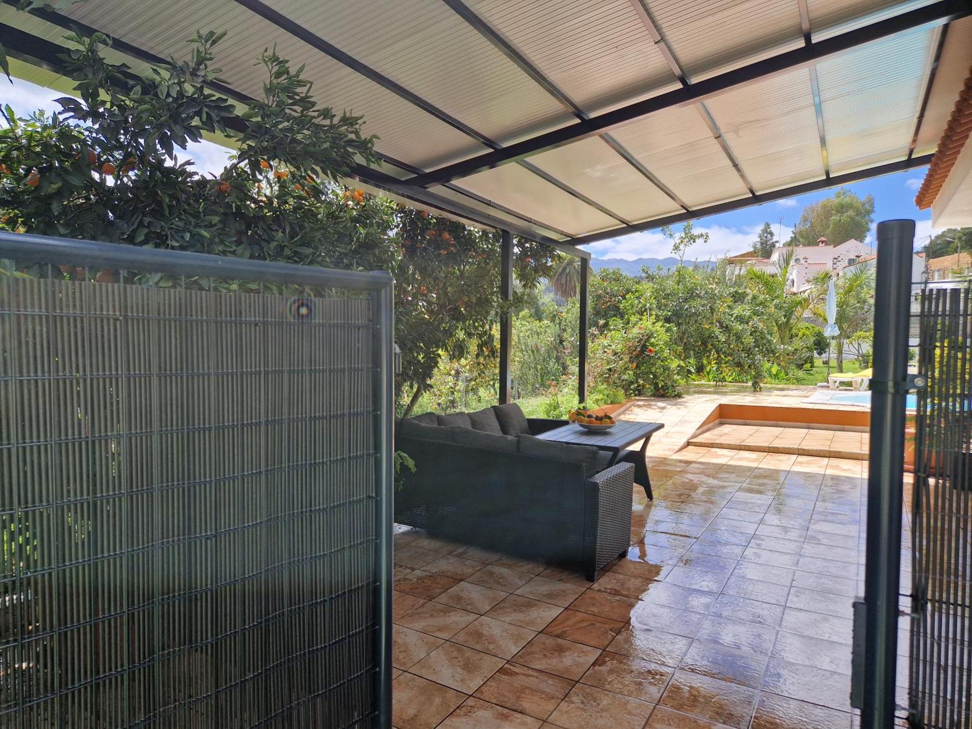 Casa Con Piscina, High-Speed Wi-Fi Y Vistas Villa Santa Brigida  Bagian luar foto