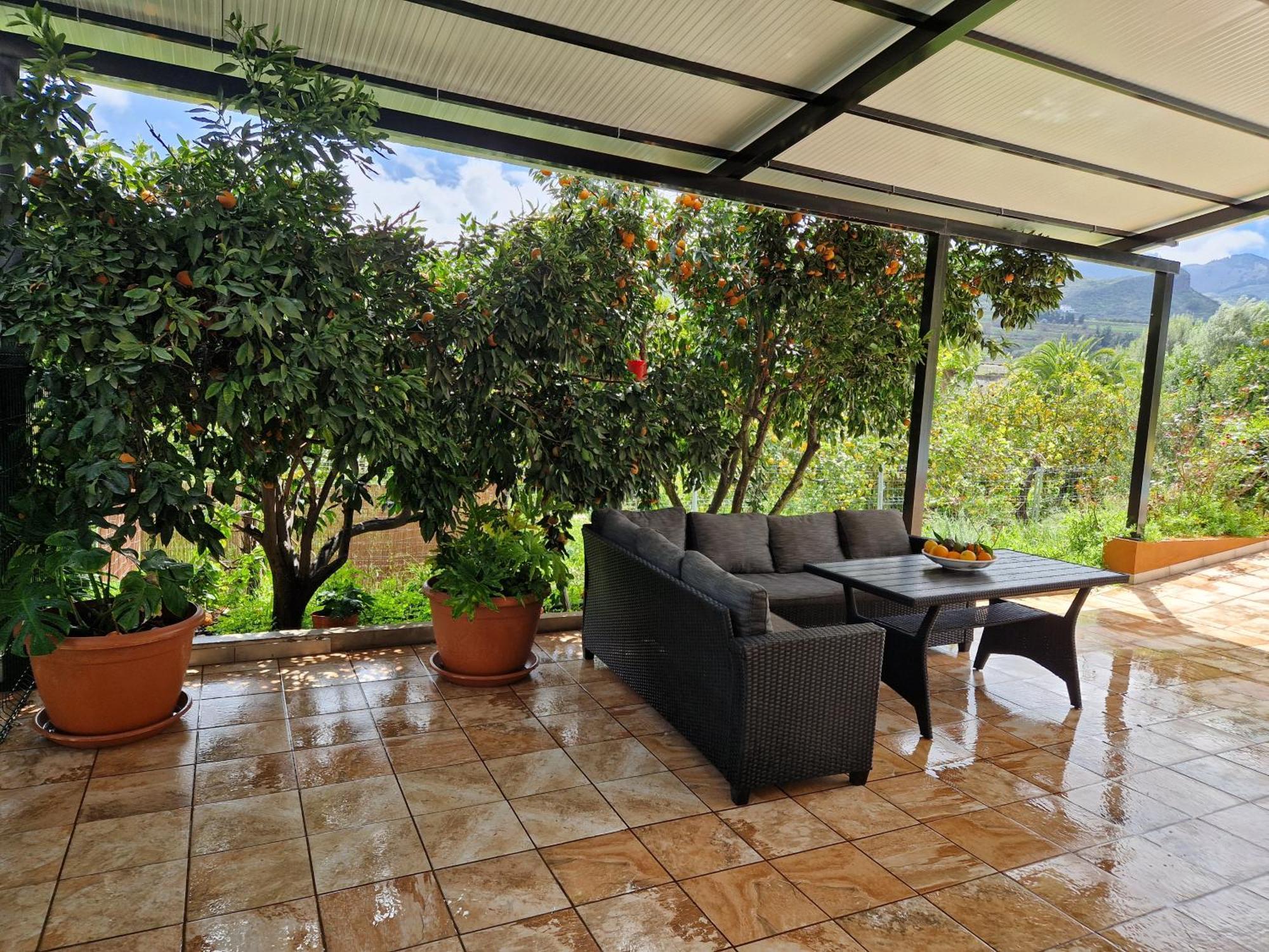 Casa Con Piscina, High-Speed Wi-Fi Y Vistas Villa Santa Brigida  Bagian luar foto